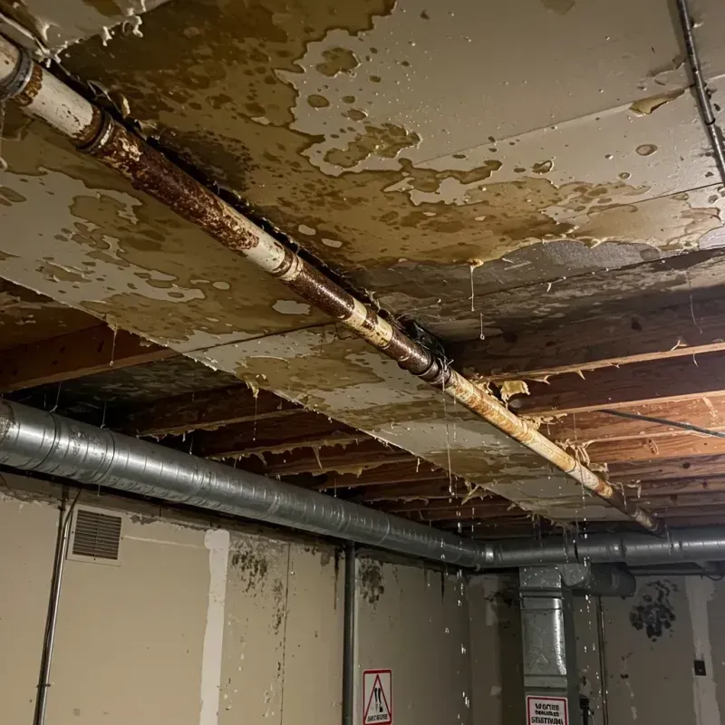 Ceiling Water Damage Repair in Bridgeport, IL